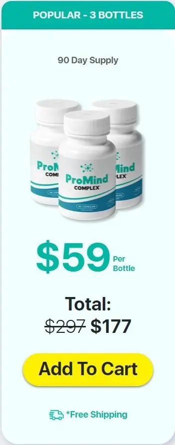 ProMind Complex 3 bottle price